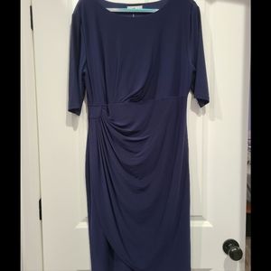 Dress barn navy dress